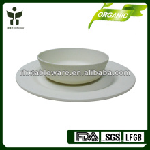 modern cheap bamboo fiber tableware set
